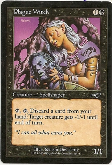 Magic némesis plague witch 66/143 inglés